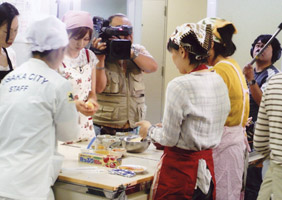 子育てをしている家庭向けの調理実習会